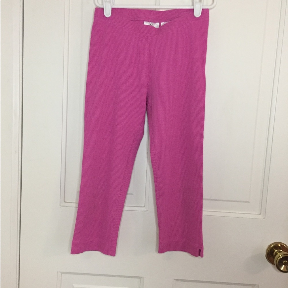Hanna Andersson Capri leggings girl Sz 9-11 years